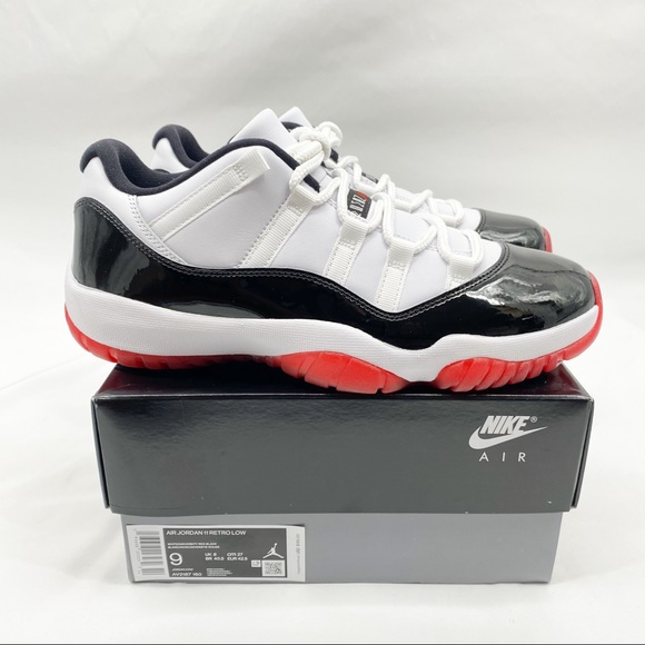 Air Jordan 11 Low White/University Red-IN HAND! - Picture 13 of 16